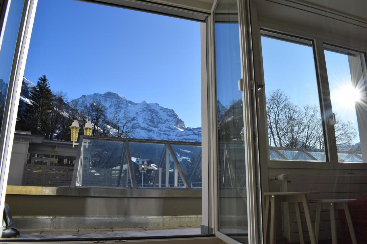 Jungfrauview Appartement Wengen Buitenkant foto